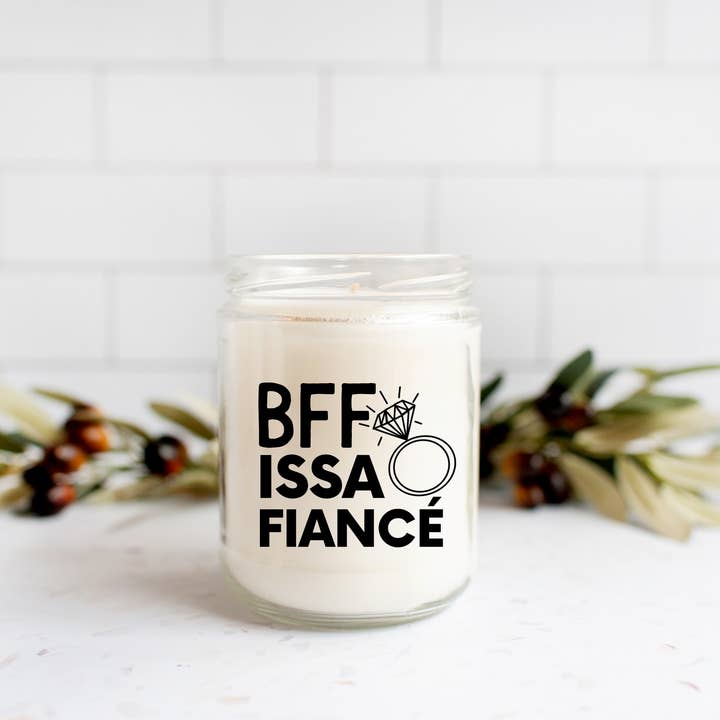 Unicorntrendz - Wholesale Jar/Filled Candle - Funny Candle, Engaged Gift, Future Mrs Gifts, Engaged Candle