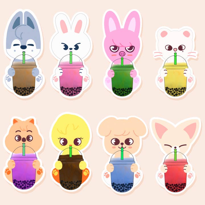 Skzoo Boba Klistermærker for engroshandel hos aenoviz