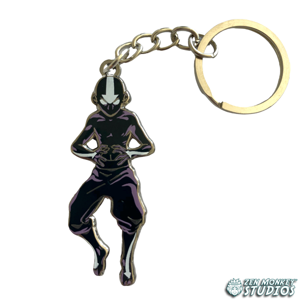 Zen Monkey Studios - Wholesale Keychain - Unisex - Aang's Cosmic Chakra (Keychain Ver.) - Avatar the Last Airbender Keychain0