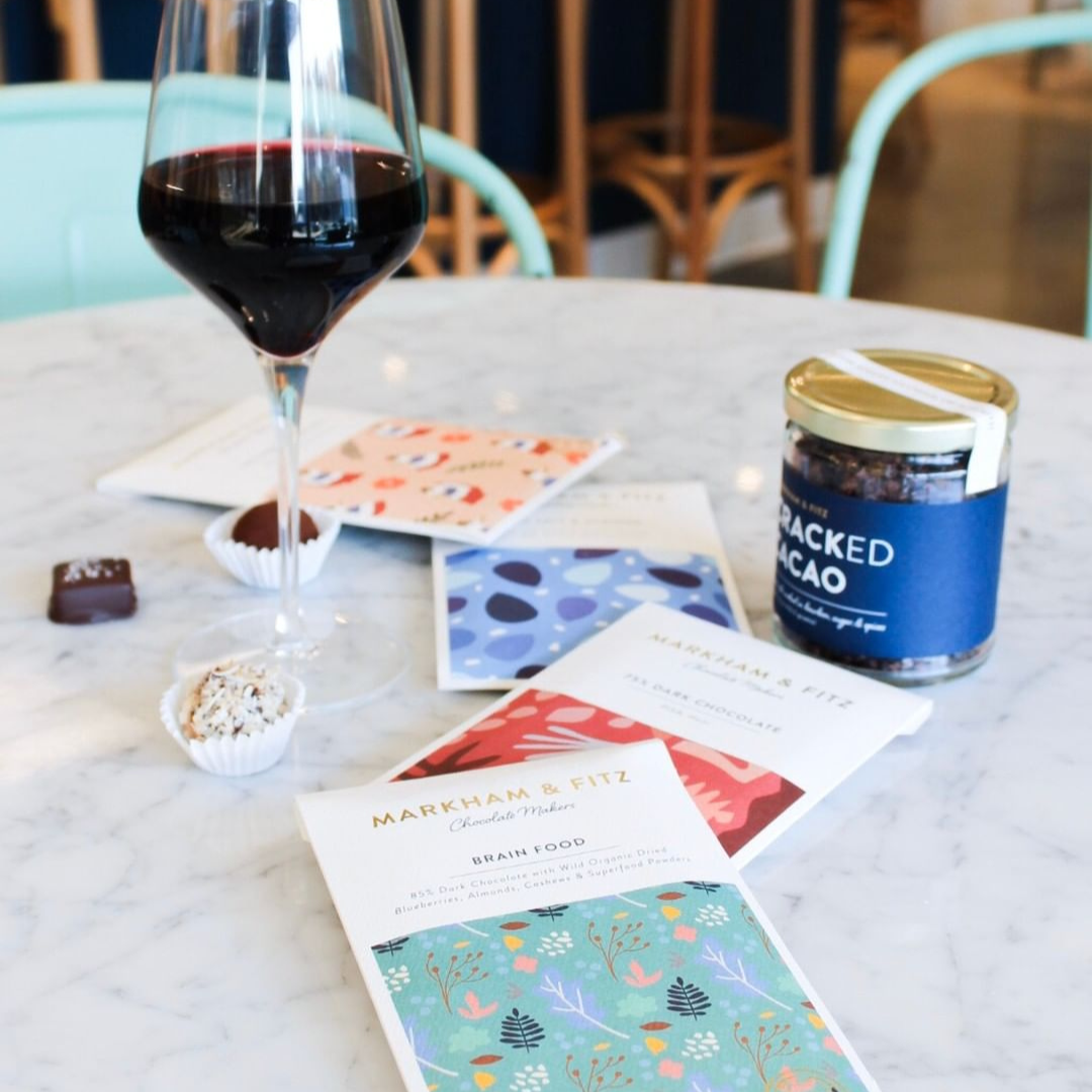 Markham & Fitz Chocolate - Wholesale Chocolate Bar - Brain Food Dark Chocolate Bar3