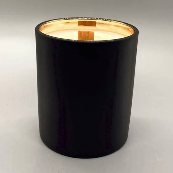 Bougie en verre de 10 oz | Non étiquetée | Marque privée pour la vente par Noir Lux Candle Co