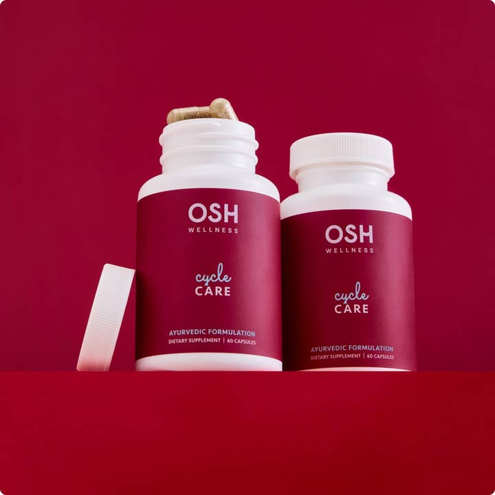 Osh Wellness - Ayurvedic Wellness - Wholesale Oral Supplement/Vitamin - Cycle Care - Ayurvedic PMS & Period Support2
