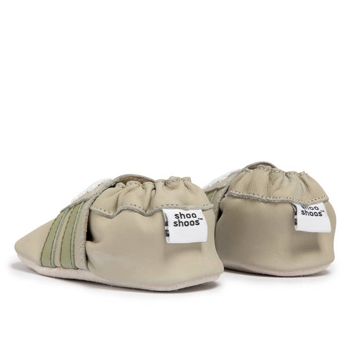 Green VIGIL - SHOOSHOOS BABY SHOES LEATHER SNEAKER BOOTIE for wholesale on Faire
