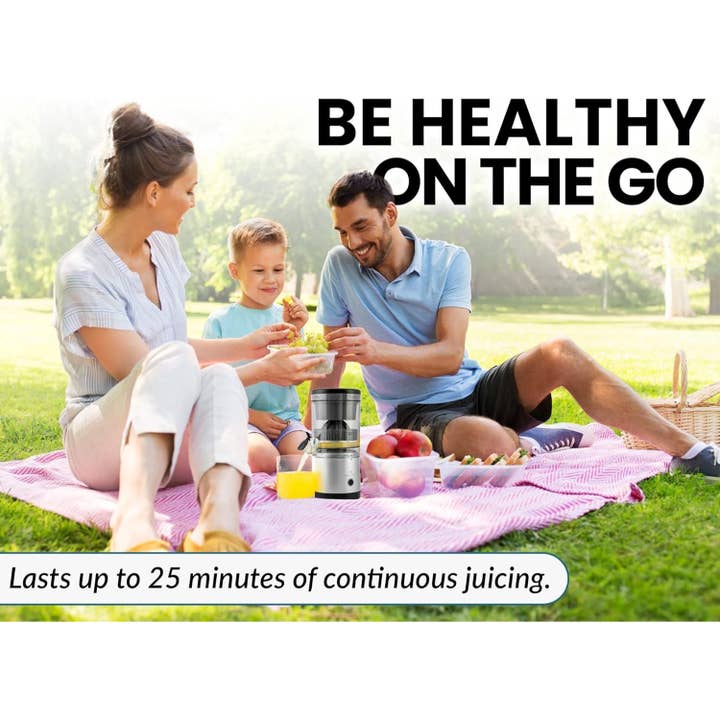 Zulay Kitchen - Vendita all'ingrosso Spremiagrumi - Spremiagrumi elettrico portatile - Juice Vortex5