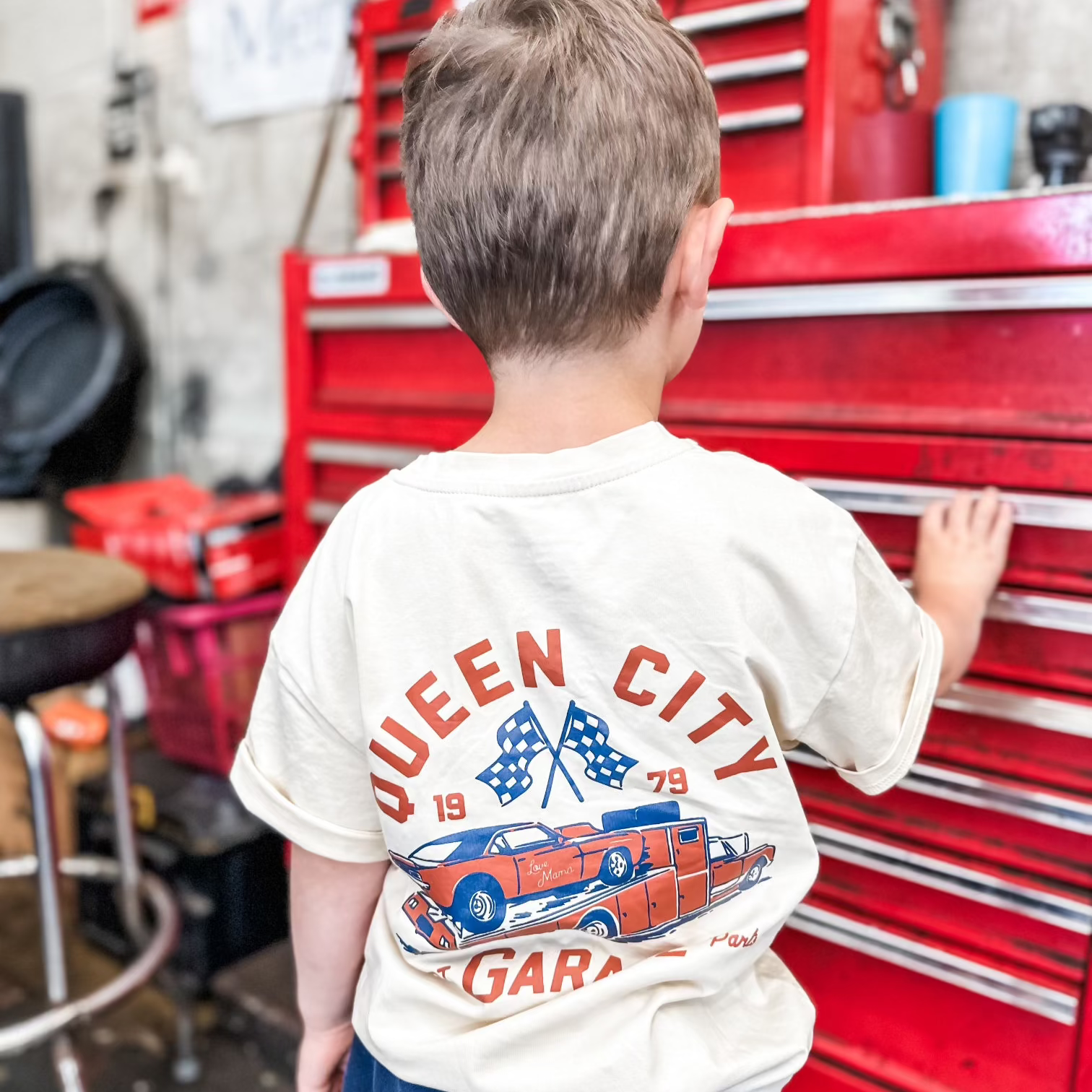 Little Rad Things - Wholesale Screen Printed T-Shirt - Kids - Boys Graphic Tee The Queen City Garage - USA Made6
