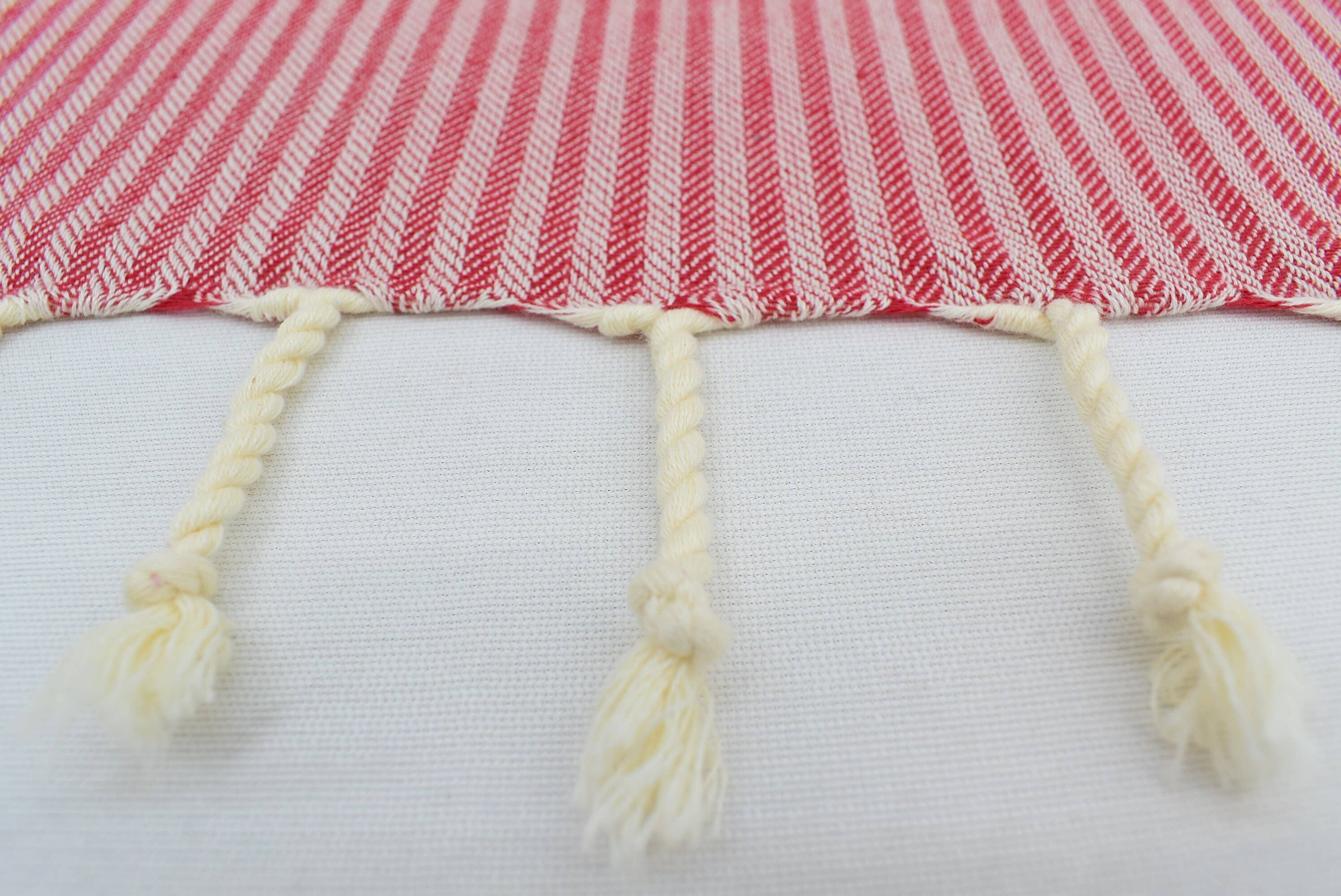 Organic Turkish Towels - Wholesale Tea Towel - Soft Kitchen Towel, Red Tea Towel, Dish Towel 20x407