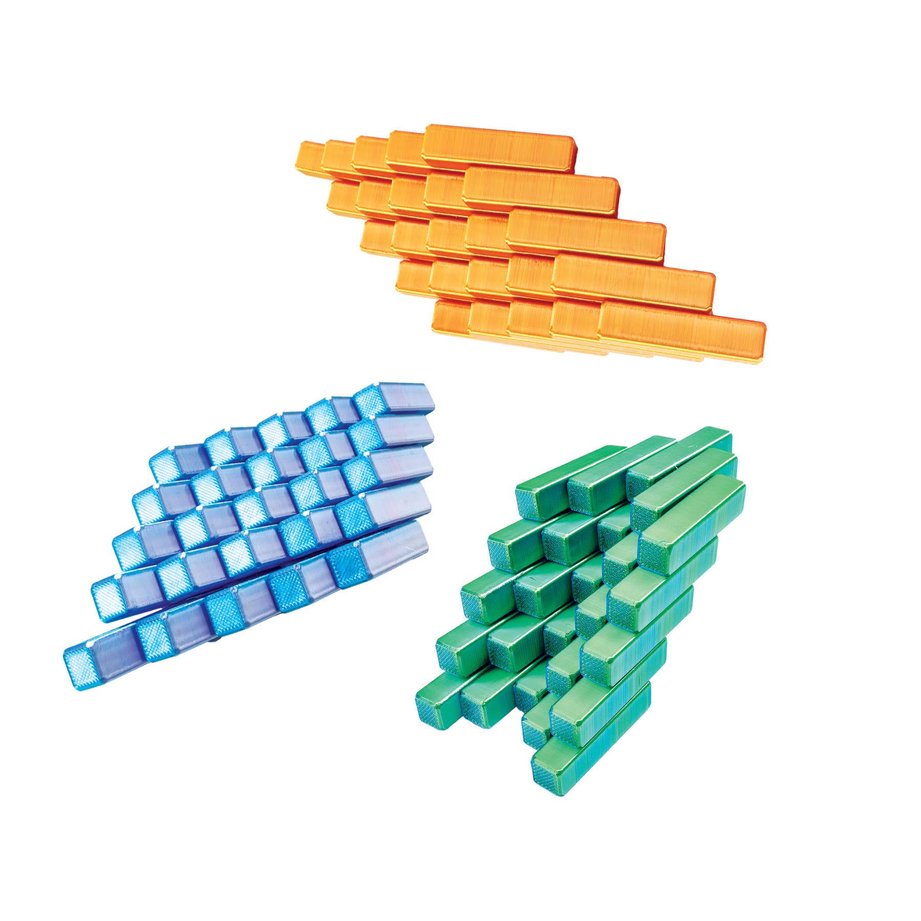 Geddes - Wholesale Fidget Toy - Kids - 3D PRINTED PIXEL CUBE FIDGET TOY   12/DSP7