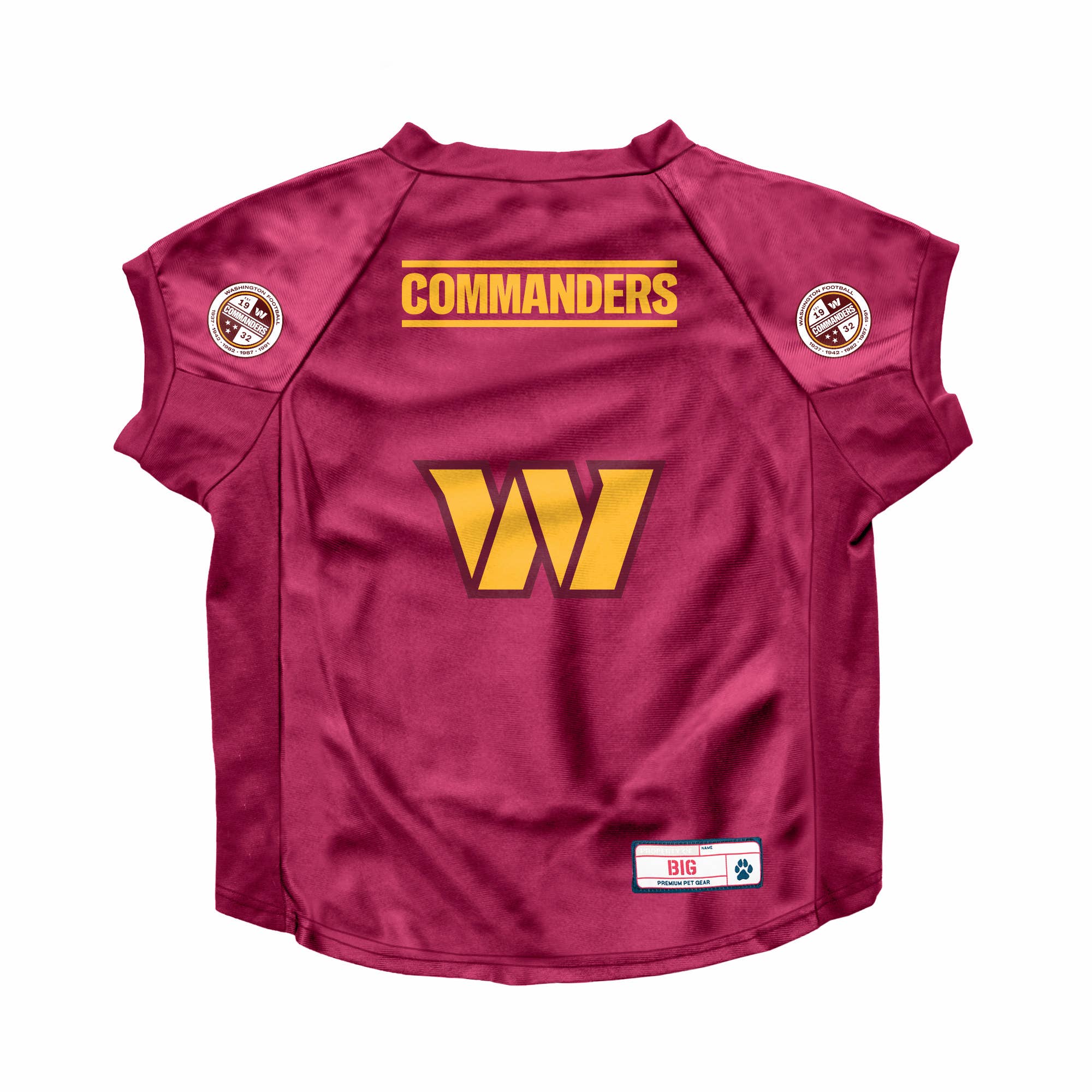 Little Earth Productions - Wholesale Pet Jersey - Dog - NFL Washington Commanders Big Pet Stretch Jersey0