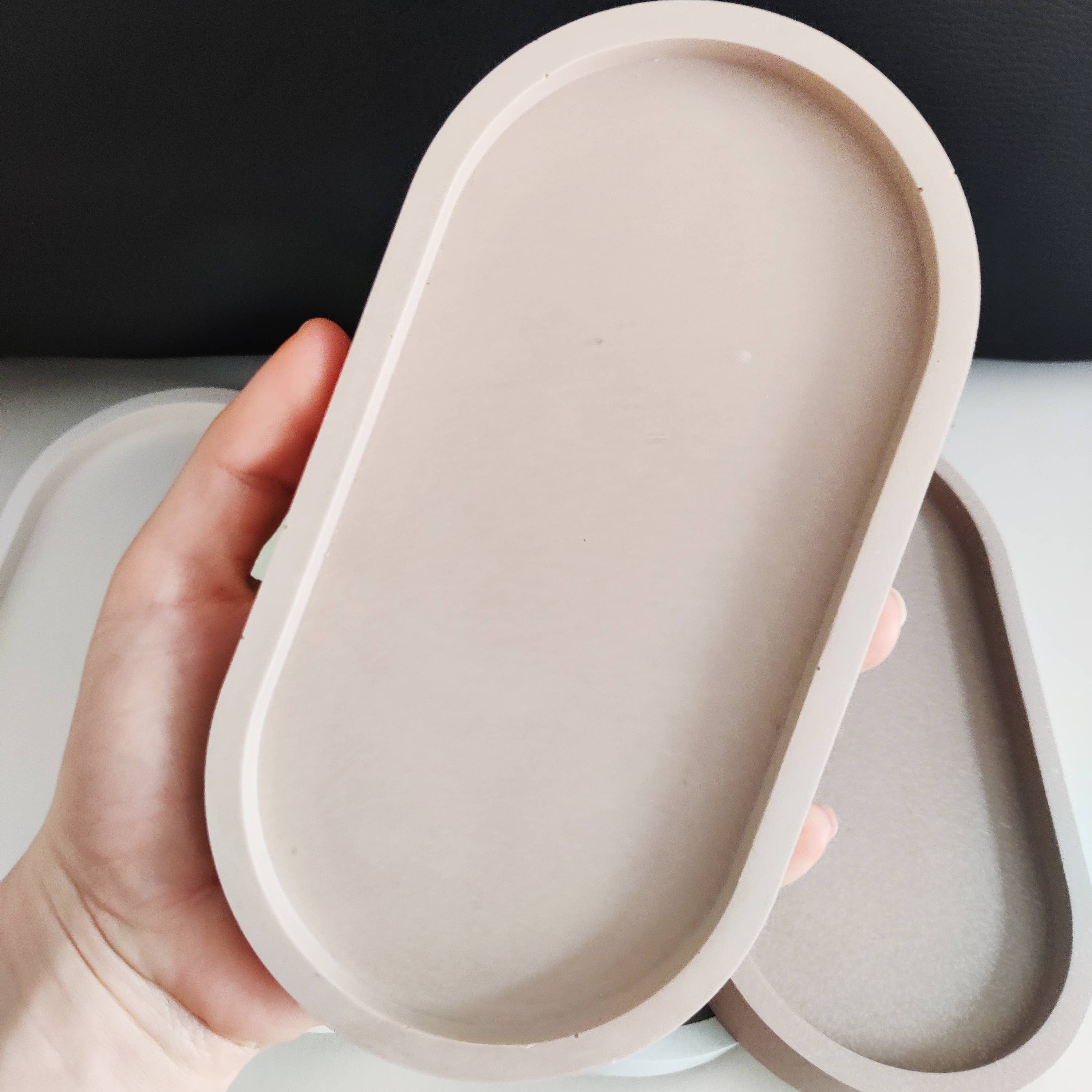 The Sage Rose Studio - Wholesale Jewelry Dish - Monochrome trinket tray, jewellery, candle, makeup holder5