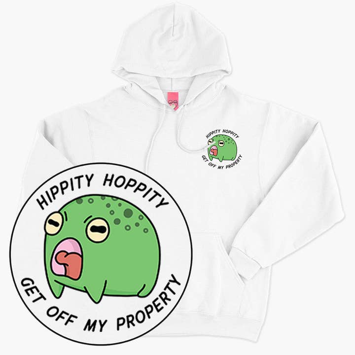 Hippity Hoppity Hoodie (Unissexo) por atacado de SassySpud