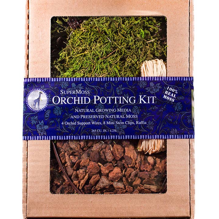 Verde fresco Kit de envasamento para orquídeas, musgo da montanha para venda a revendedores na Faire