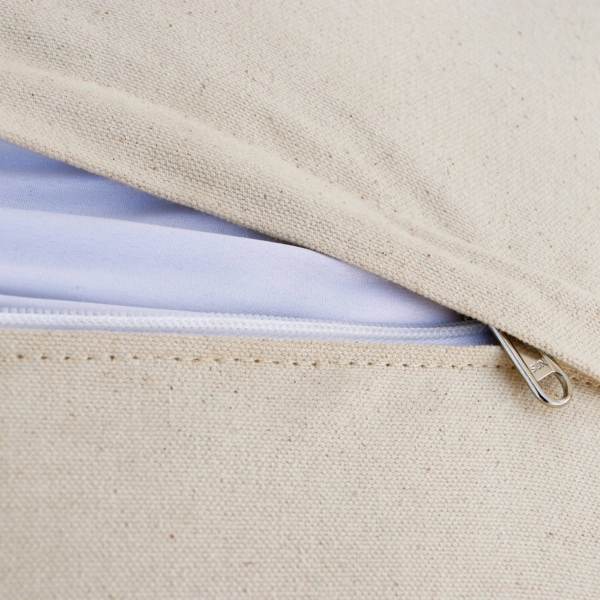 LR Home - Wholesale Throw/Decorative Pillow - Hand-Made Ivory/Beige Striped Faux Hide Indoor Throw Pillow2