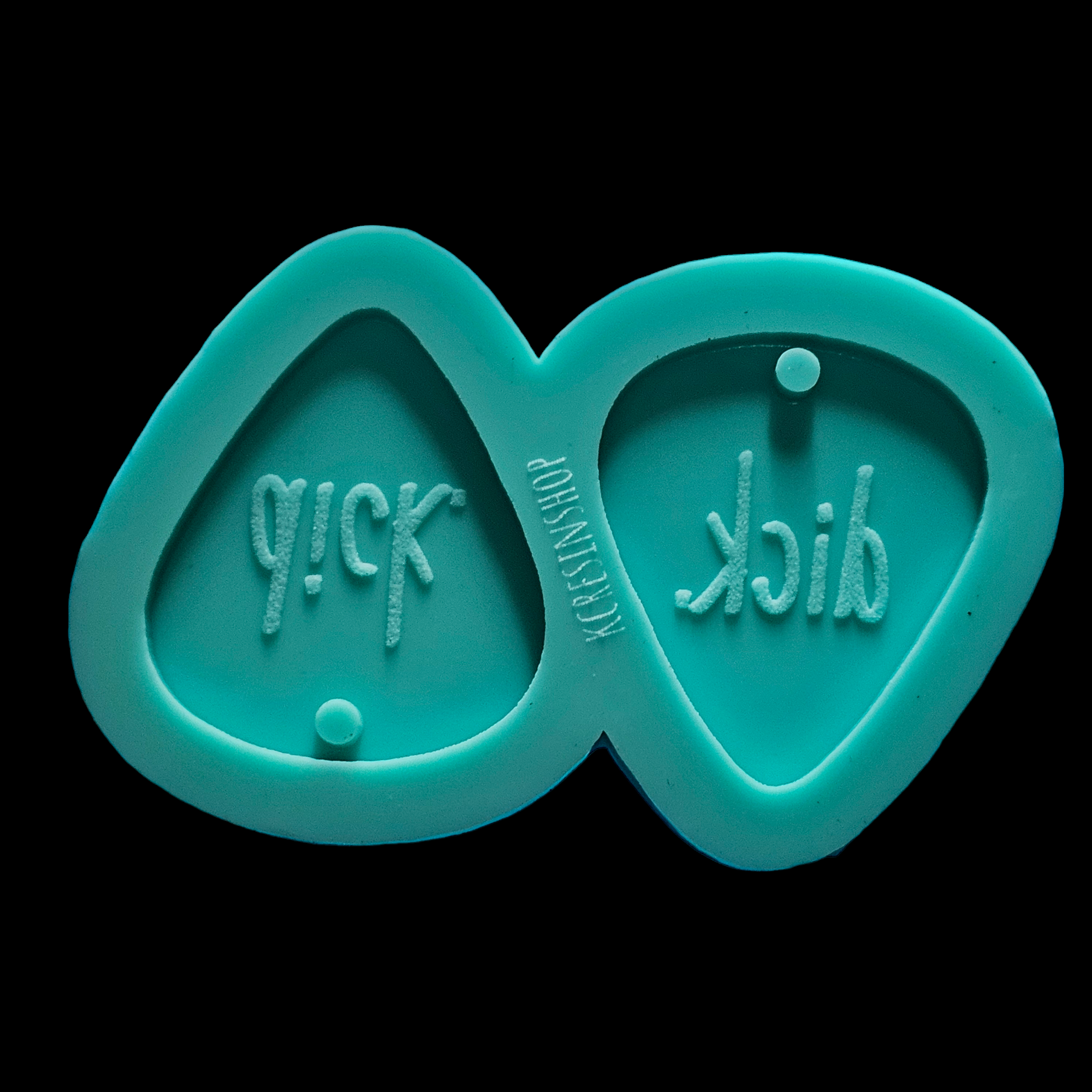 KCRESINSHOP - Wholesale Craft Supplies - Dick Pick Earrings Mold2