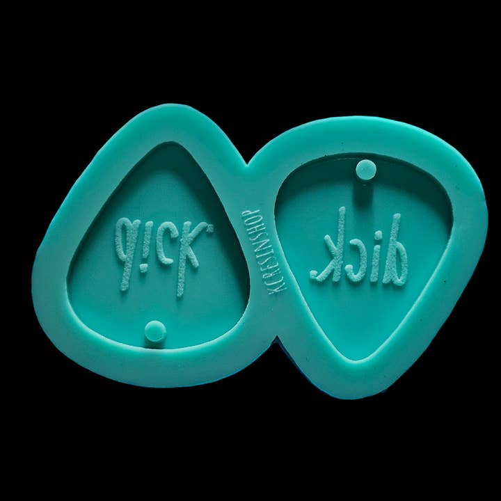 KCRESINSHOP - Wholesale Craft Supplies - Dick Pick Earrings Mold2
