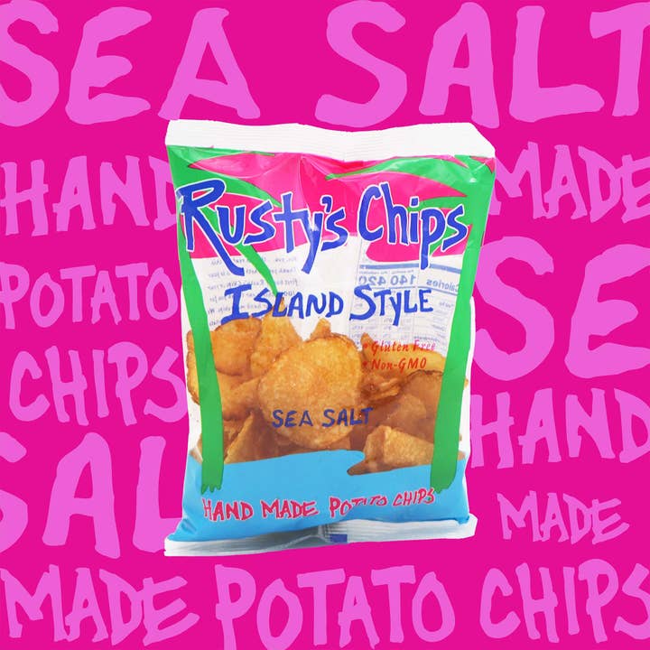 Rusty's Chips - Wholesale Chips - Rusty's Chips Island Style Potato Chips ORIGINAL