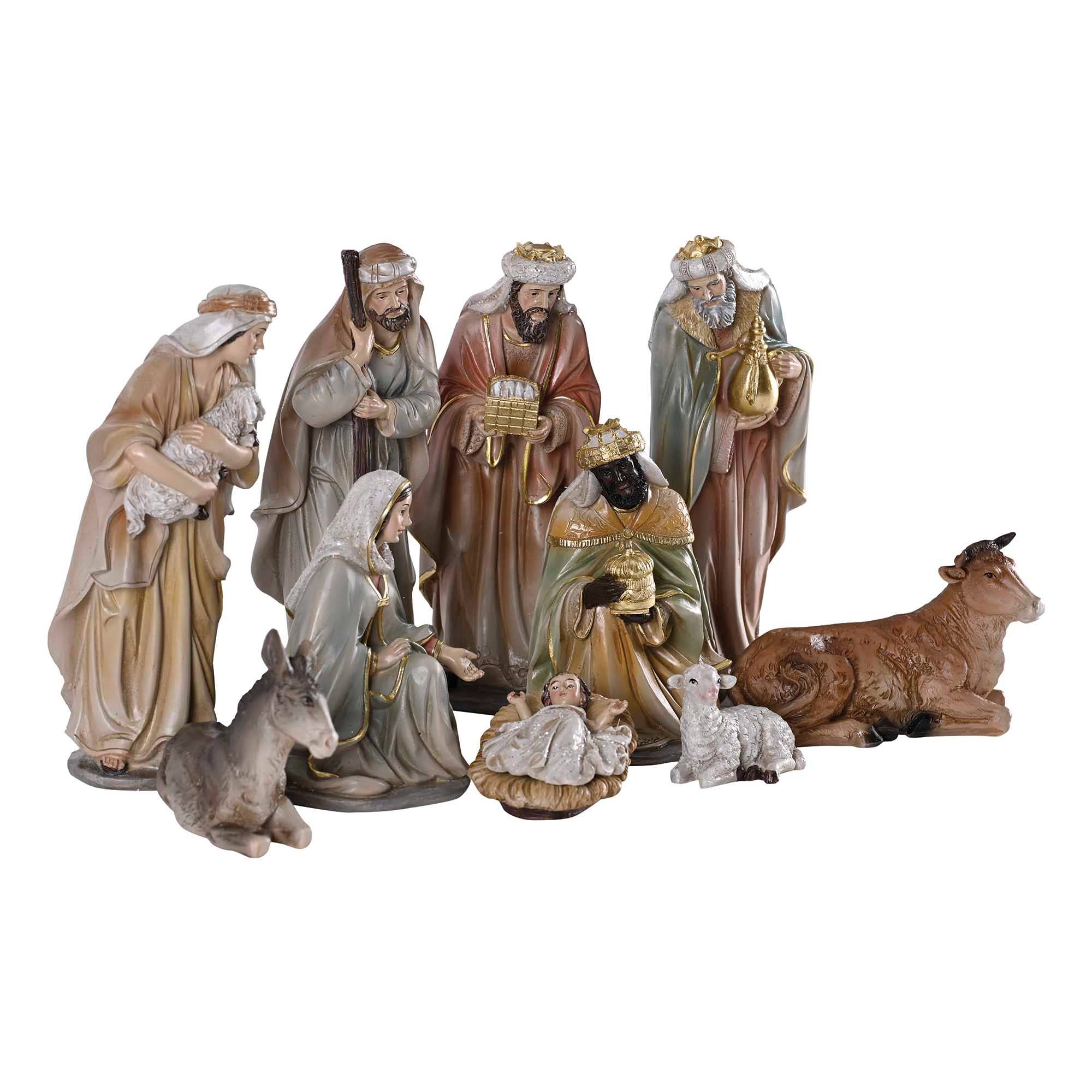 Dicksons - Wholesale Nativity Scene Decor - Nativity Family Wisemen Animal Shepherd3