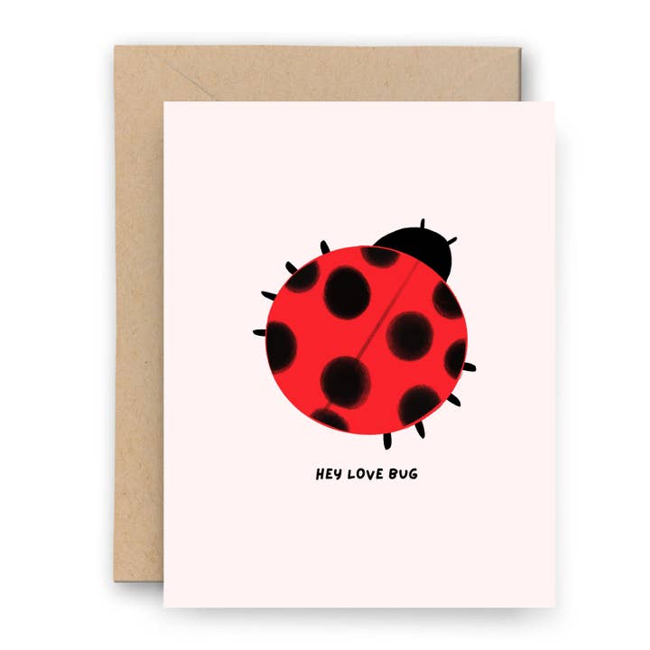 Love Bug - Greeting Card for wholesale by Little Tomato