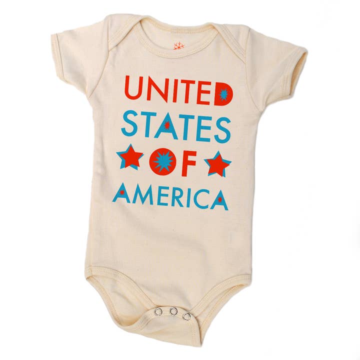 USA - Baby Organic Onesie for wholesale by orangeheat