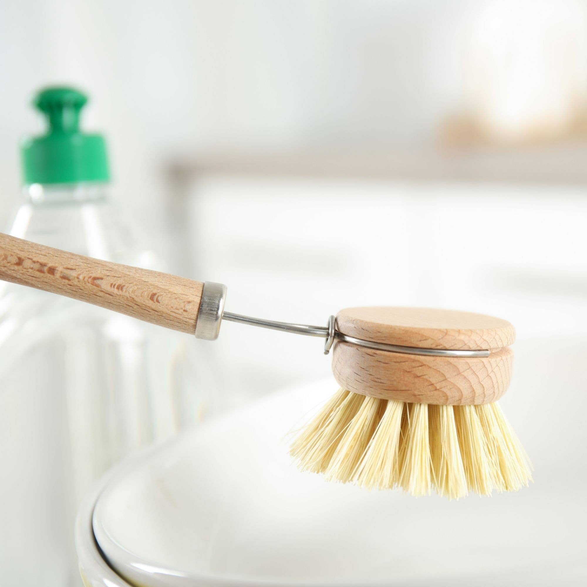 Oceansrespect 🌊🌍🌱 - Wholesale Cleaning Brush - Reusable bamboo dish brush with replaceable head7