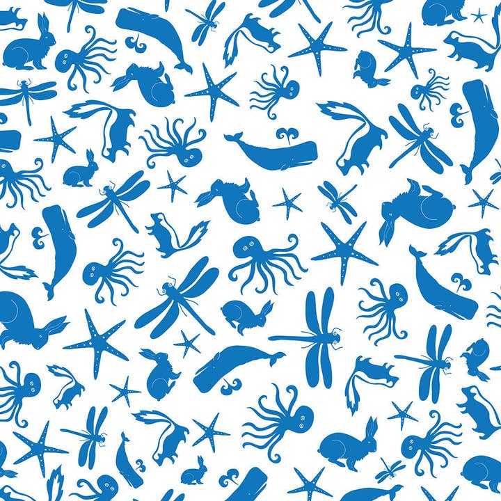 Rideau de douche Multi Creature pour la vente par SummerTies