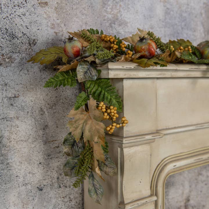 1,8 m GRANATÄPPLE & BEIGE BÄRGIRLAND för wholesale av Ragon House