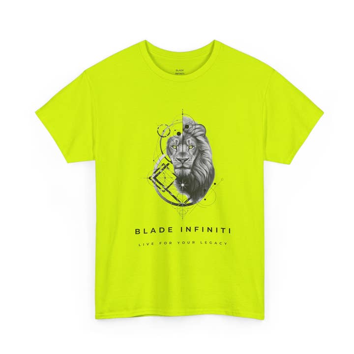 Maglietta Geometric King Black Version 4 TX Lion per la vendita all'ingrosso da parte di Blade Infiniti LLC