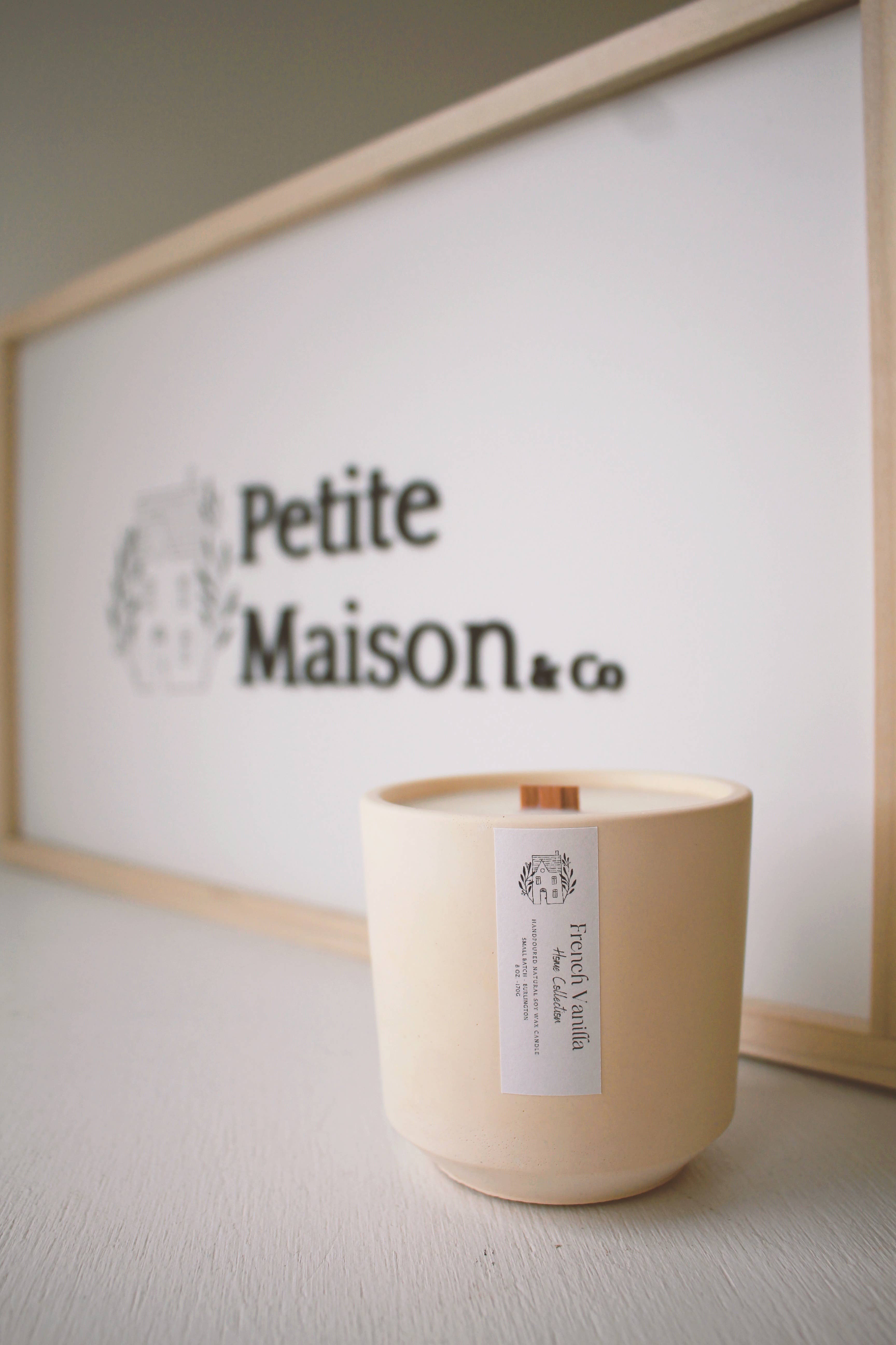 Petite Maison and Co. - Wholesale Jar/Filled Candle - Soy Candle Wax0