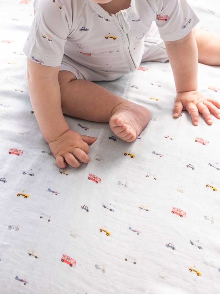 Little Ride Bamboo Baby Musselina por atacado de Lilulila