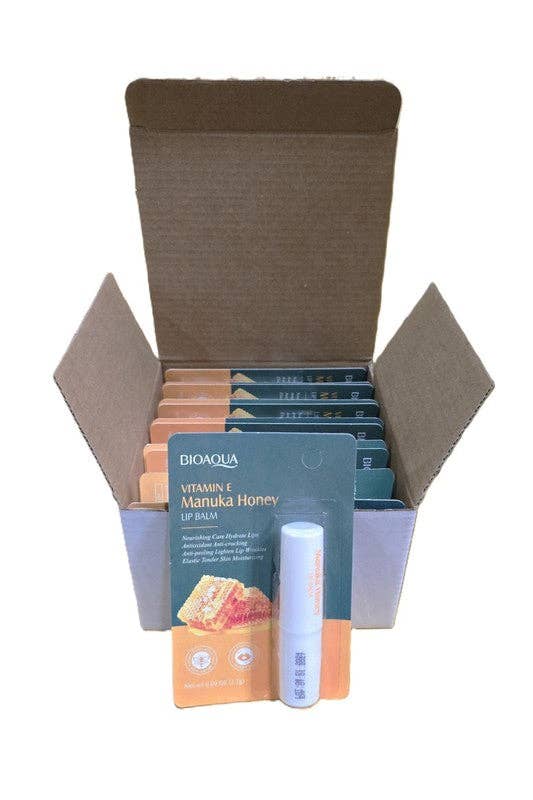 SurelyMine – wholesale Lip Balm – VITAMIN E MANUKA HONEY LIP BALM8