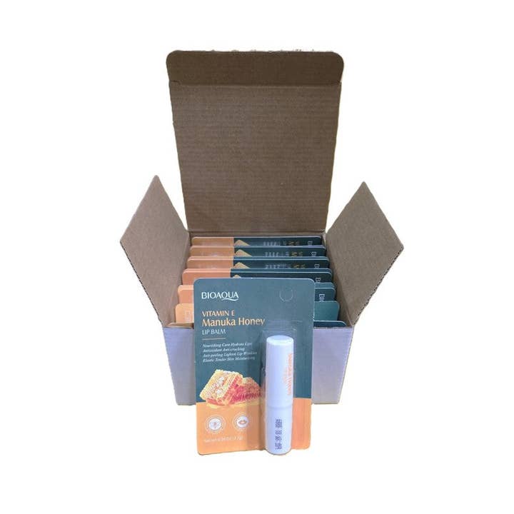 SurelyMine – wholesale Lip Balm – VITAMIN E MANUKA HONEY LIP BALM8