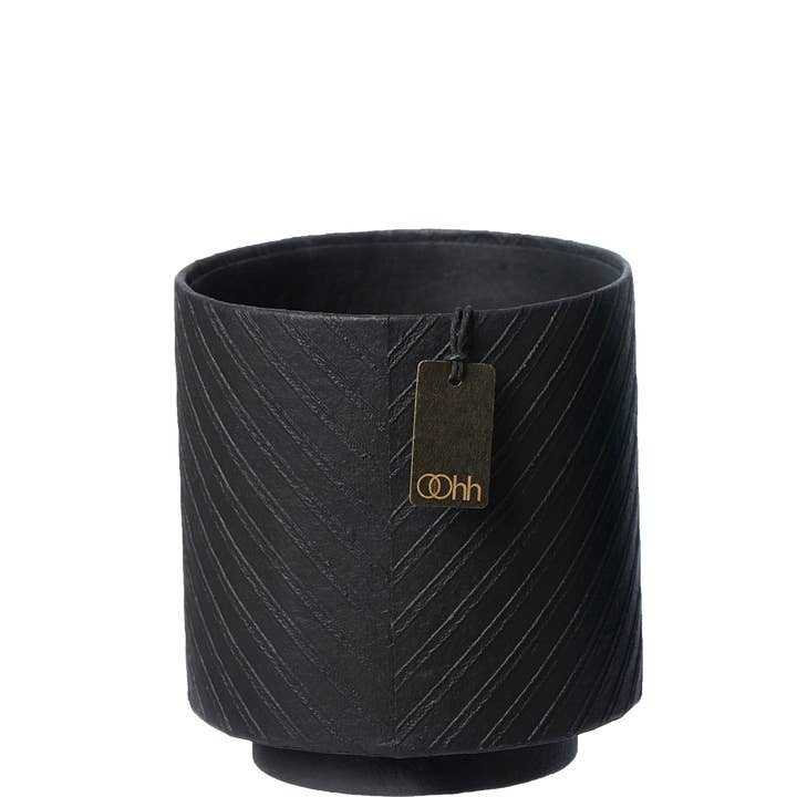 Lübech Living - Wholesale Plant Pot - Louisiana Pot, Zero Waste, Black0