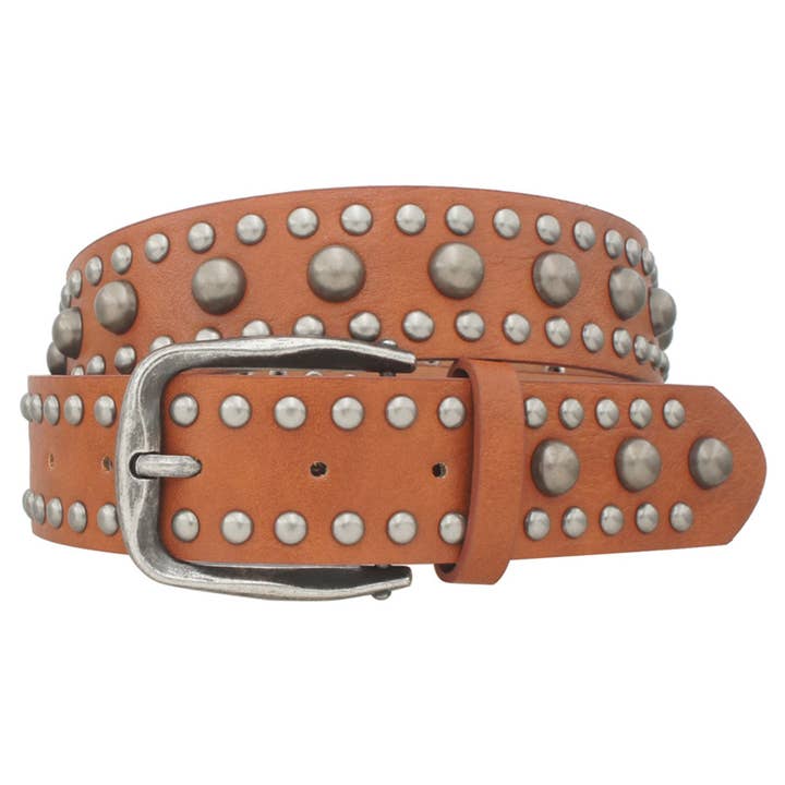 KLASSISK HERITAGE NITET UREGELMÆSSIG SPÆNDEBÆLTE, IW 38078BSL for engroshandel hos JOIA ACCESSORIES