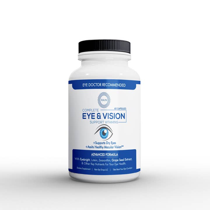 RAIN - Wholesale Oral Supplement/Vitamin - Rainâ„¢ Natural Eye & Vision Vitamins (60 Capsules)