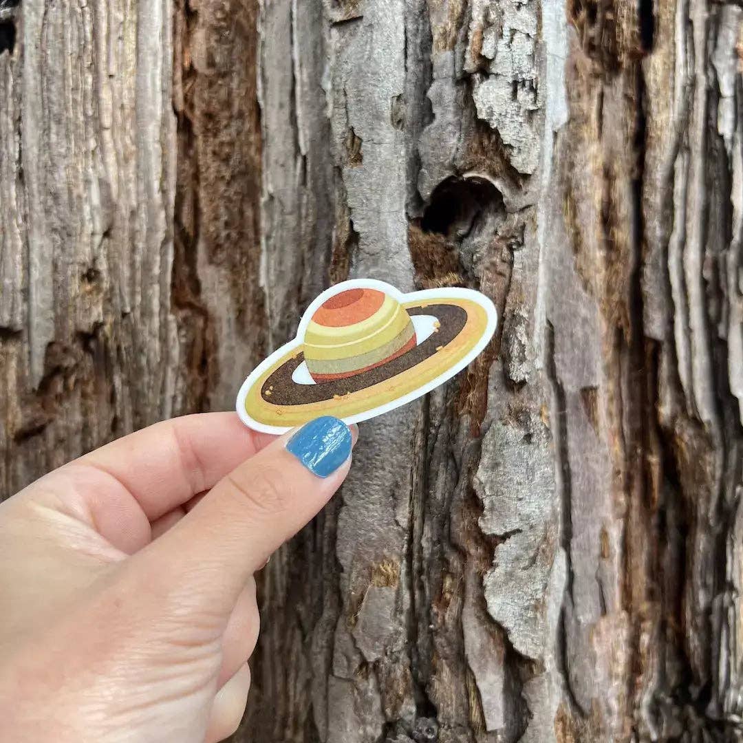 Stick With Finn - Wholesale Phone & Laptop Stickers - Saturn Sticker1