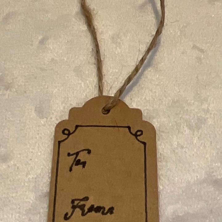 Vintage-Geschenkanhänger für den Großhandel von Aka Designs