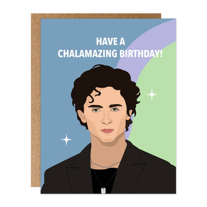Chalamazing Birthday Card for wholesale by Poppermost Prints