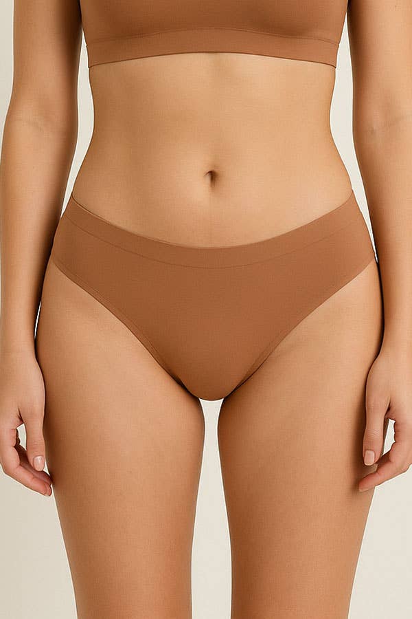 Laser Cut Seamless Thong - 6 Color Pack-90078-THG-6-C01 for wholesale on Faire9