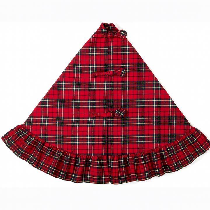 Fennco Styles - Wholesale Tree Skirt - Classic Tartan Plaid Ruffled Trim 53" Christmas Tree Skirt1
