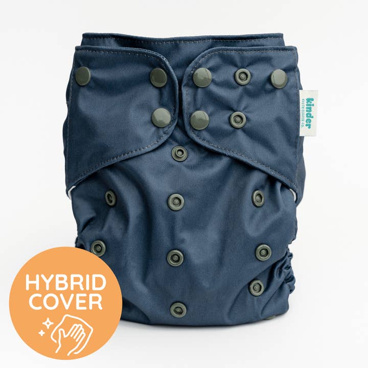 Kinder Cloth Diaper Co. - Wholesale Underwear/diaper cover – Baby - Solid Color: NEW Essentials Hybrid Wipeable Diaper Cover9