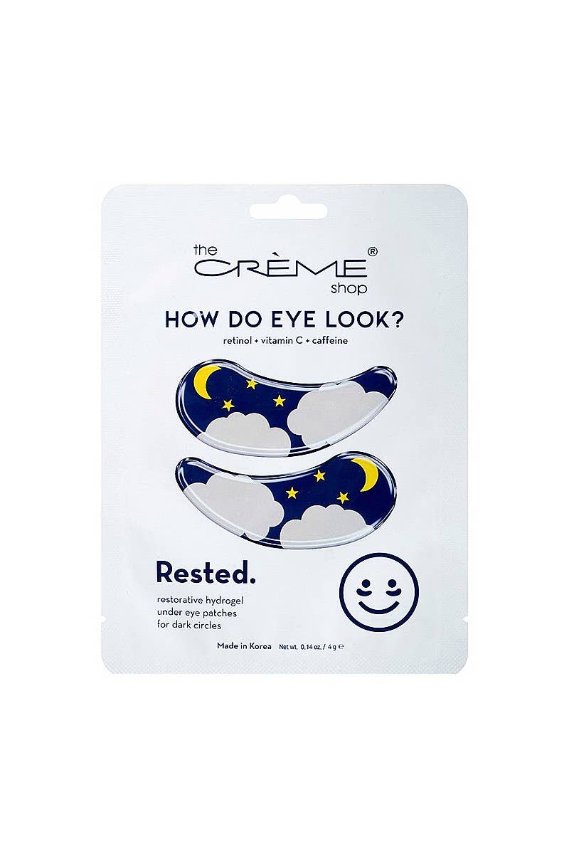 TCS HDE4787-1 How Do Eye Look Rested Under Eye PATCHES - 6pc