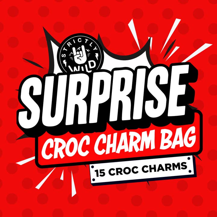Surprise Croc Charm Bag for wholesale by Strictly Wild