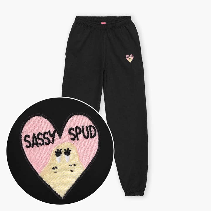 Sassy Spud Embroidered Joggers (Unisex) for wholesale by SassySpud