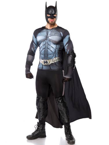 Zwart Dark Hero Batman kostuumset met masker voor groothandel op Faire2