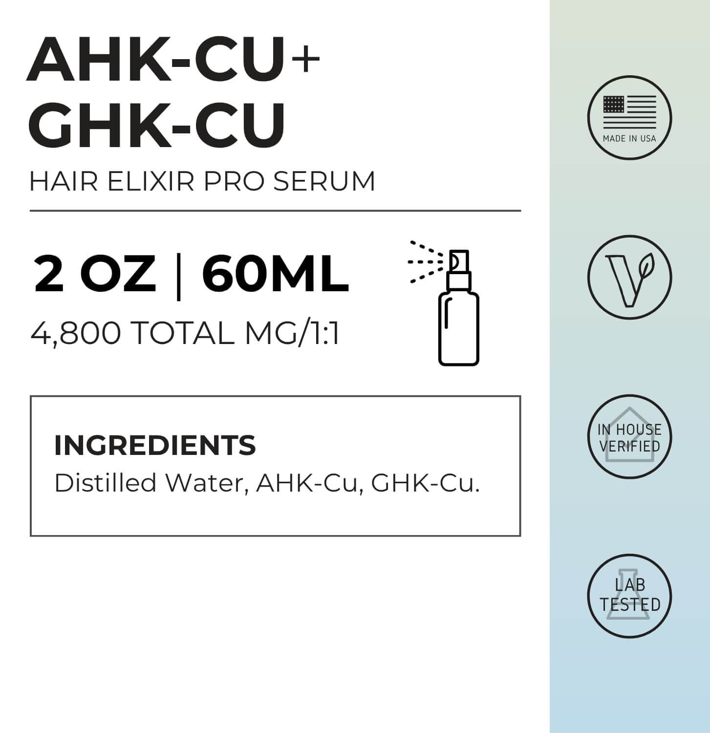Neurogan Health – wholesale Hårserum – AHK-CU + GHK-CU hårserum pro1