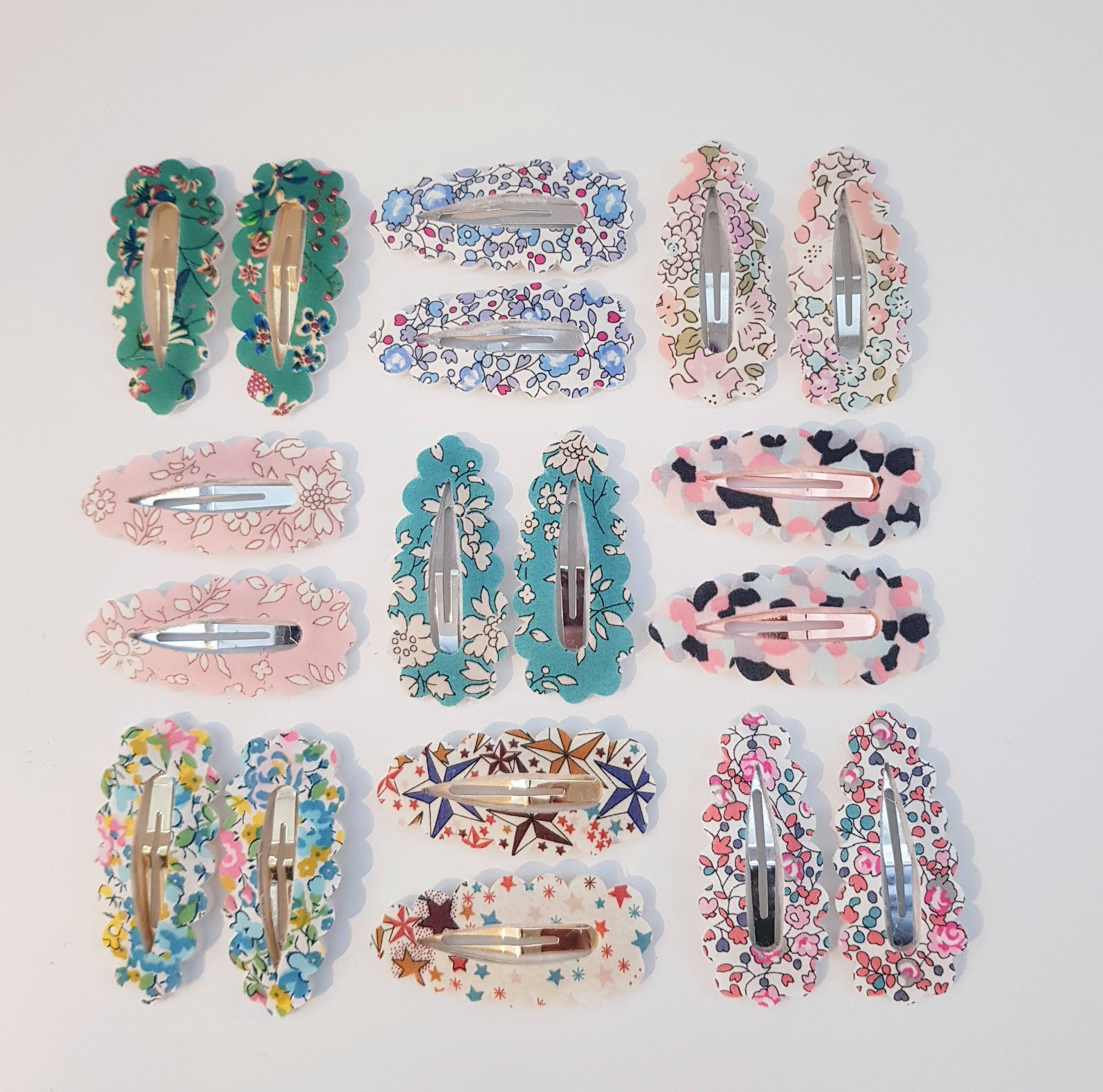 The Blossom Tree House - Wholesale Hair Clip - Kids - Liberty of London fabric hair clips1