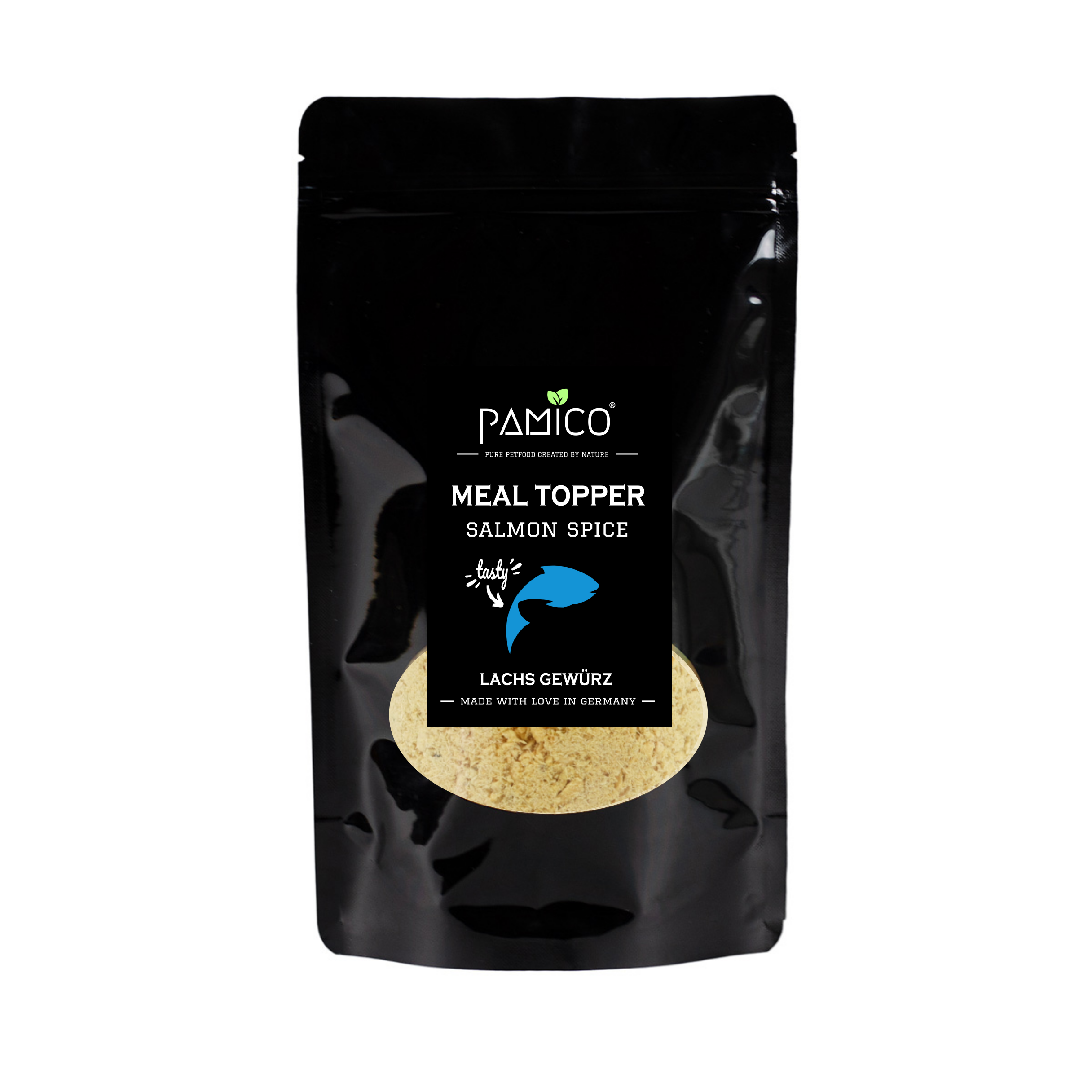 PAMICO - Wholesale Pet Food - Dog - Salmon Spice Meal Topper - Omega-3 Fish Topping for Dogs & Cats1