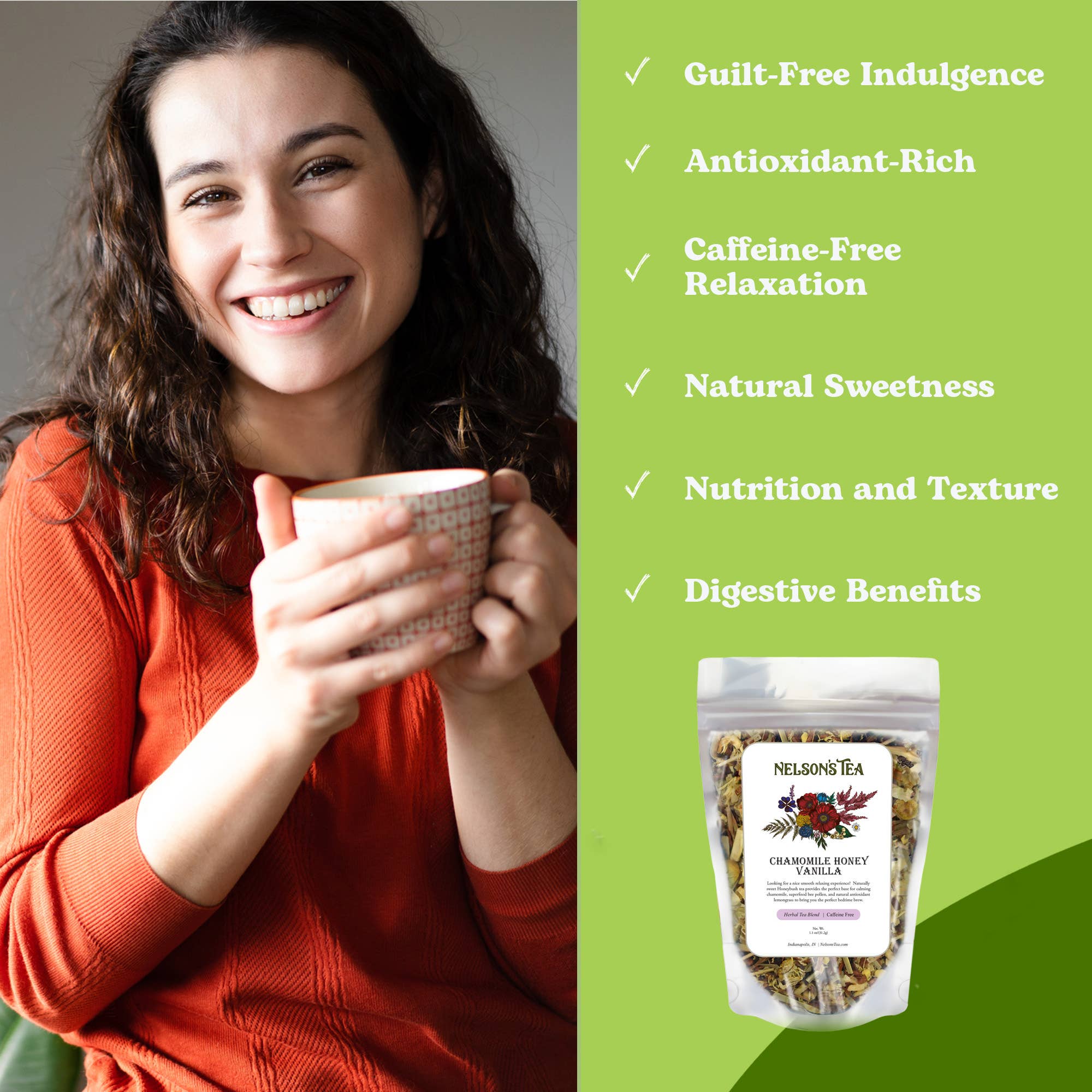 Nelson's Tea - Wholesale Loose Tea - Chamomile Honey Vanilla7