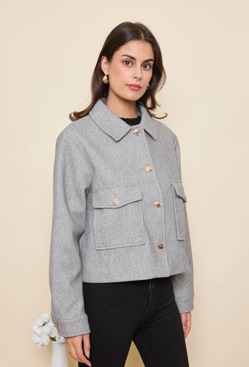 Grey Chic women's jacket - 407 for wholesale on Faire0