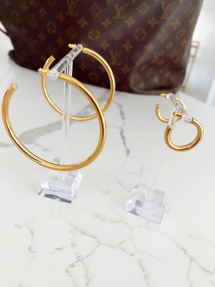 SMALL GOLD HOOPS for wholesale by CHANSUTTPEARLS