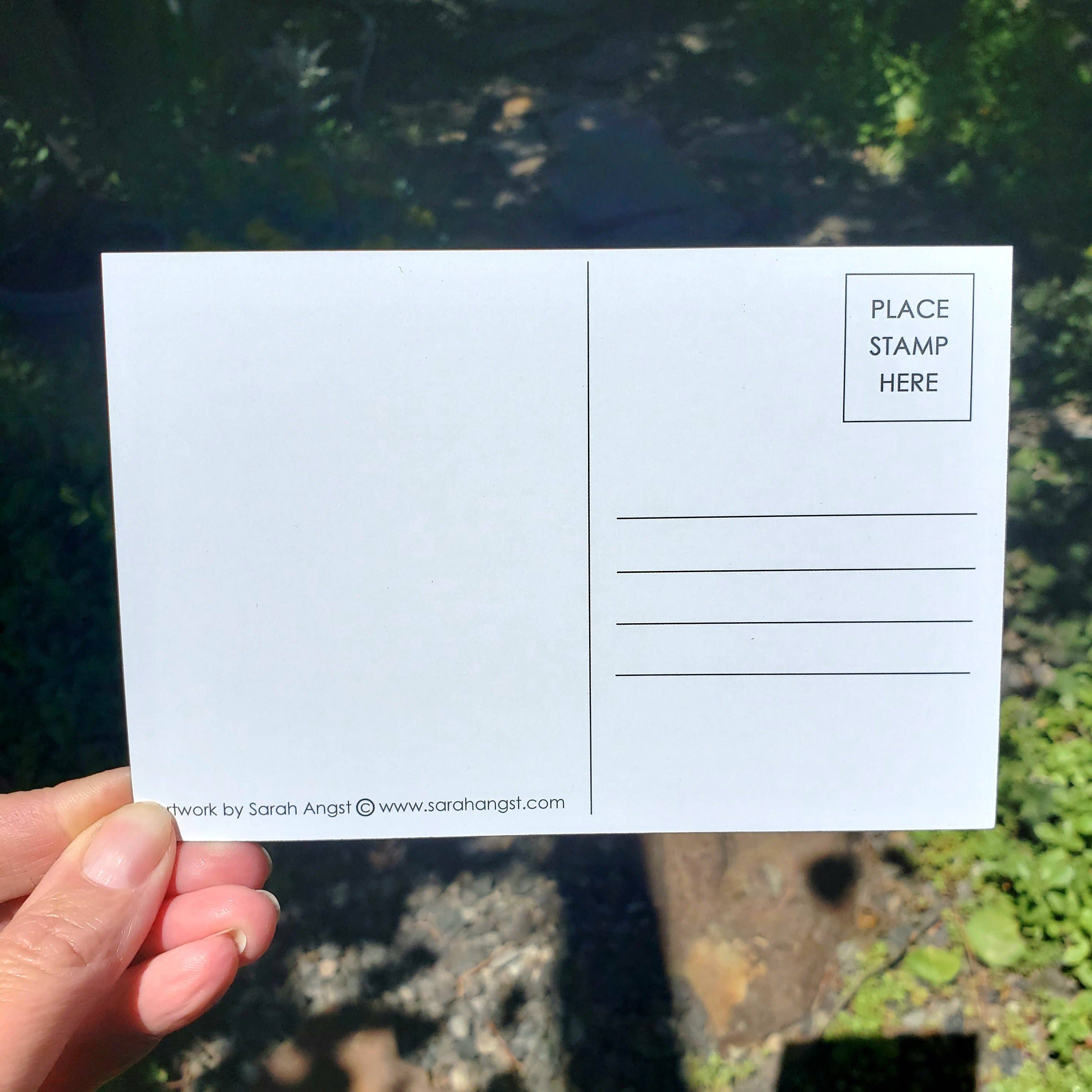 Sarah Angst Art - Vente Cartes postales - Carte postale - Forest Bear1